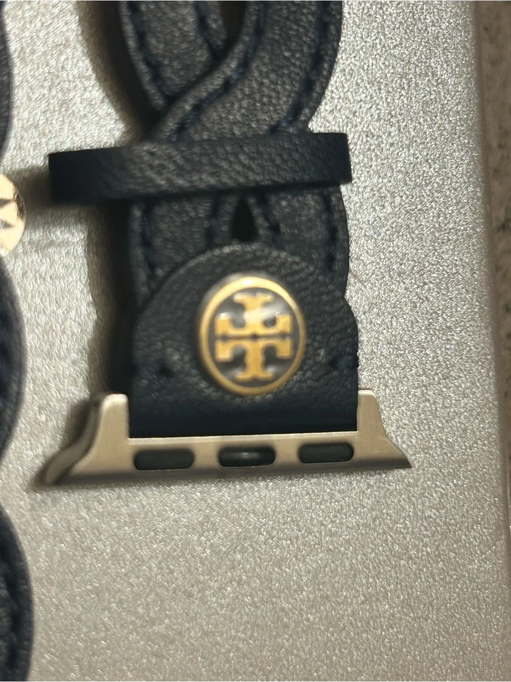 Tory Burch Miller Braided Leather Apple Watch ⌚️ Band 38-42 NWOT